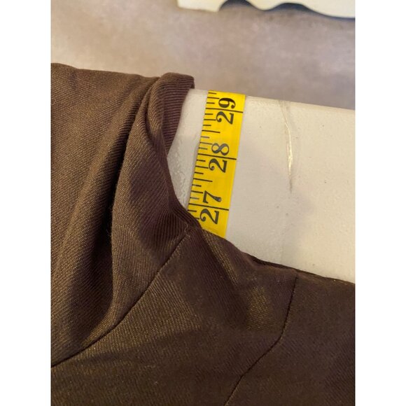 NWT Lularoe Abigail Button-Down Brown Shirt Top 2XL - Picture 8 of 11